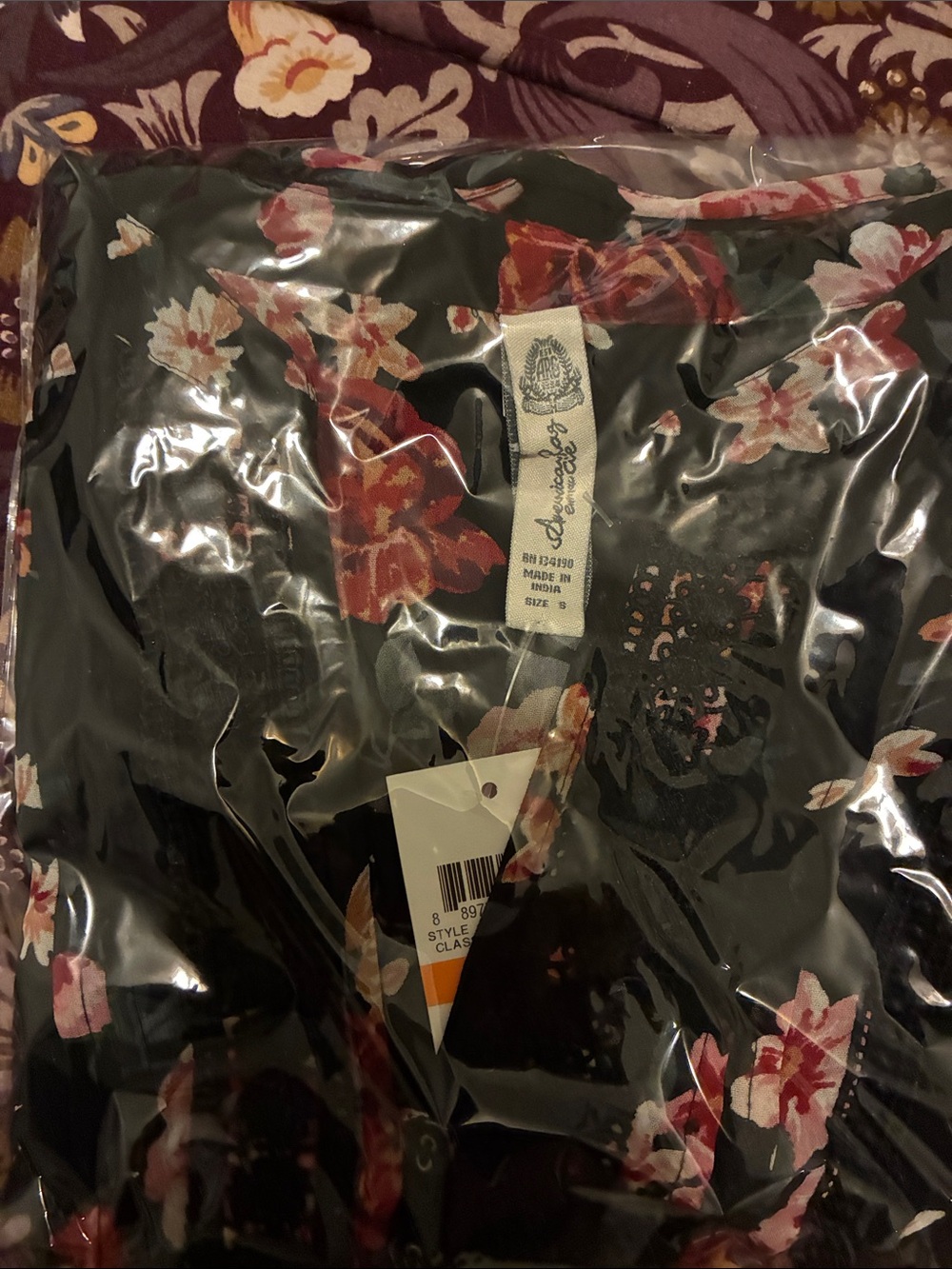 Long Sleeve Floral Blouse